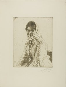 Dívka Skeri od Anders Leonard Zorn