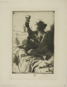 Suvenýr nebo kytara od Anders Leonard Zorn