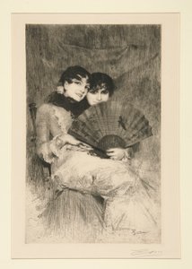 Španělské sestry od Anders Leonard Zorn