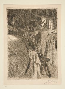 Nedělní ráno od Anders Leonard Zorn