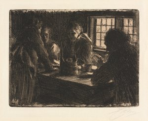 Služka nevěsty od Anders Leonard Zorn
