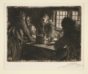 Družička od Anders Leonard Zorn