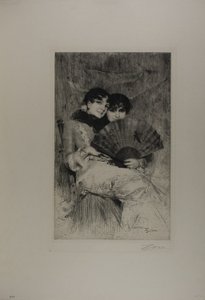 Sestřenice od Anders Leonard Zorn