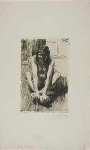 Žába od Anders Leonard Zorn