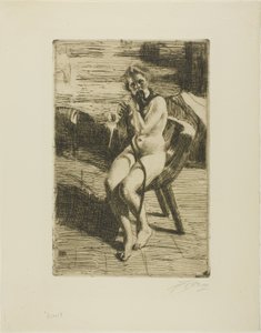 Vlasová stuha od Anders Leonard Zorn