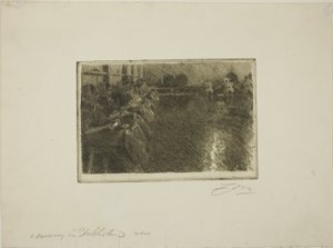 Velký pivovar od Anders Leonard Zorn
