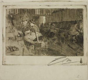 Malý pivovar od Anders Leonard Zorn