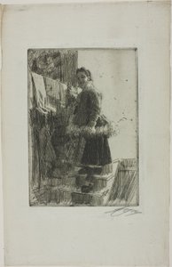 Skladiště od Anders Leonard Zorn