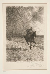 Bouře od Anders Leonard Zorn