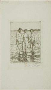 Tři Grácie od Anders Leonard Zorn