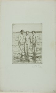 Tři Grácie od Anders Leonard Zorn