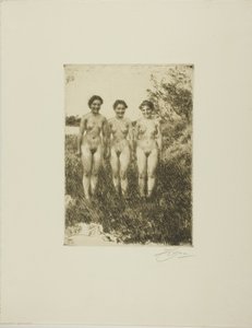 Tři sestry od Anders Leonard Zorn