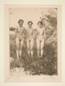 Tři sestry od Anders Leonard Zorn