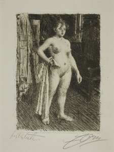 Venuše z La Villette od Anders Leonard Zorn