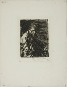 Vesnický houslista od Anders Leonard Zorn