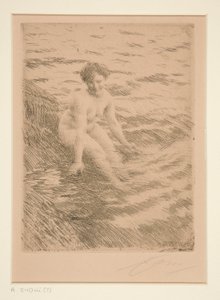 Mokrý od Anders Leonard Zorn