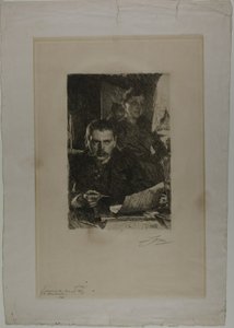 Zorn a jeho žena od Anders Leonard Zorn