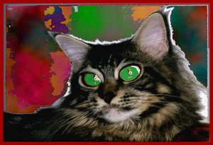 STREGATTONE, 2004 (Digitální malba) od Ando Gilardi