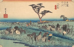 Chiriu, stanice č. 40, ca. 1834, ca. 1834. od Ando Hiroshige