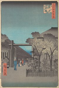 Kakuchu Shinonome, 4. měsíc, rok hada 1857., 4. měsíc, rok hada 1857. od Ando Hiroshige