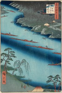 Kawaguchi, 1857, 1857. od Ando Hiroshige