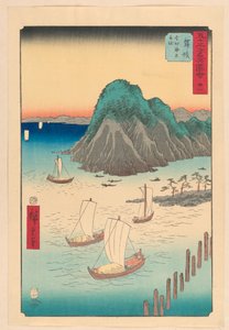 Maisaka ze série 53 stanic Tokaida od Ando Hiroshige