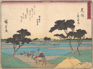 březen, jo? 1838. , komár. 1838. od Ando Hiroshige