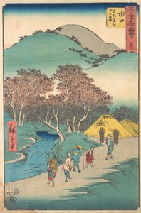 Mizuguchi, 1855. , 1855. od Ando Hiroshige