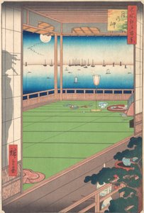 Vyhlídka na Měsíc, 1857, 1857. od Ando Hiroshige