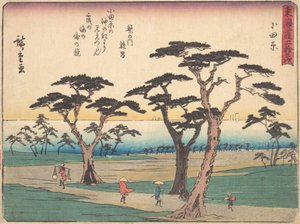 Odawara, ca. 1838, ca. 1838. od Ando Hiroshige