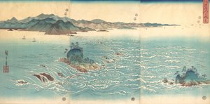 Rapids u Naruta, 1857., 1857. od Ando Hiroshige