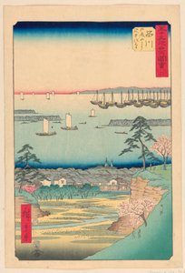 Shinagawa ze série 53 stanic Tokaida od Ando Hiroshige