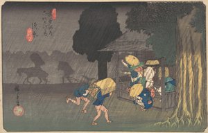 Suhara, z 69 stanic Kisokaido, ca. 1838, ca. 1838. od Ando Hiroshige