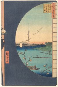 Od Suzaki ed. , 1857. od Ando Hiroshige