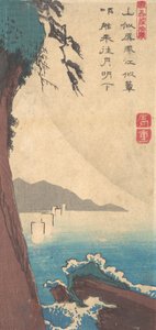 Průsmyk Satta, provincie Sunshu, ca. 1835, ca. 1835. od Ando Hiroshige