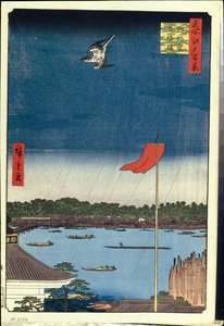 Závěsný od Ando or Utagawa Hiroshige