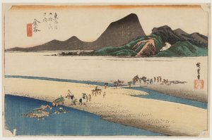 Verze cvičení k od Ando or Utagawa Hiroshige