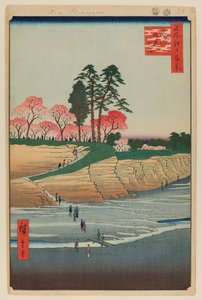 Gotenyama, Shinagawa od Ando or Utagawa Hiroshige