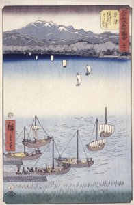 Kusatsu od Ando or Utagawa Hiroshige