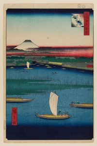 Mitsumata Wakarenofuchi od Ando or Utagawa Hiroshige