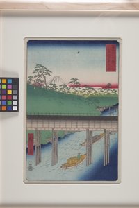 Ochanomizu In The Eastern Capital (T?to: Ochanomizu) (barevný dřevotisk) od Ando or Utagawa Hiroshige