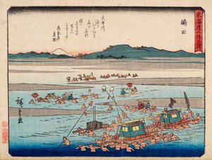 Shimada od Ando or Utagawa Hiroshige