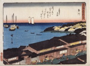 Shinagawa od Ando or Utagawa Hiroshige