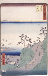 S Tachion 33, Shirasu; od Ando or Utagawa Hiroshige