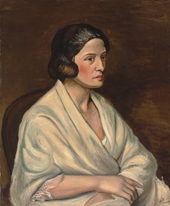 Busta ženy v šátku od Andre Derain