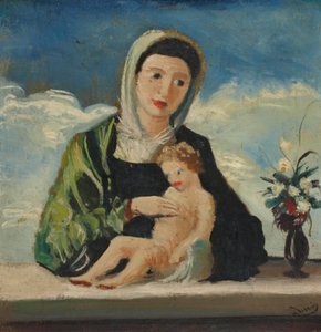 Panna s dítětem (podle Belliniho) od Andre Derain