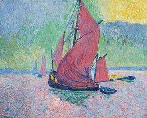 Červené plachty od Andre Derain