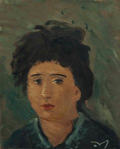 Portrét ženy od Andre Derain