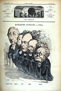 André Gill - A few lawyers - L