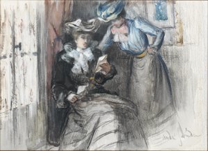 André Suréda Der Brief od Andre Sureda